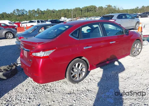 2014 Nissan Sentra Sr из США, поврежденный, VIN 3N1AB7AP0EY339795